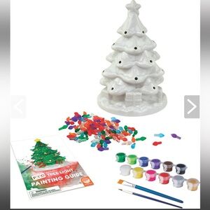 New Paint Your Own Porcelain Tree Light